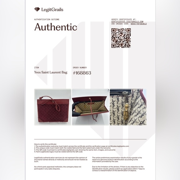 Vintage Yves Saint Laurent
Burgundy Leather and Suede Clutch - Picture 3 of 14